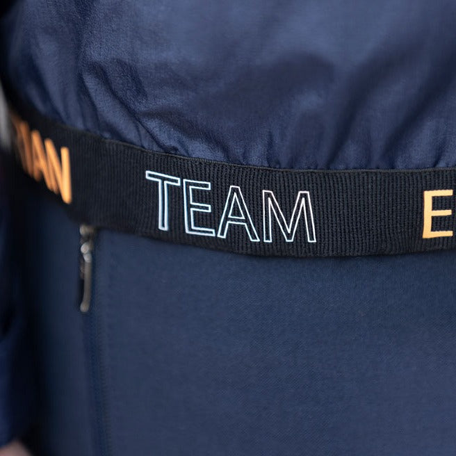 Blouson chaud et coupe-vent 3 en 1 pour cavalières du XS au XXL HKM Lyon détail bordure