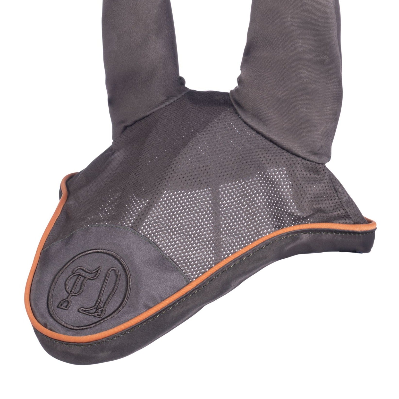 Bonnet anti-mouches pour poneys et chevaux HKM Active oliveolive