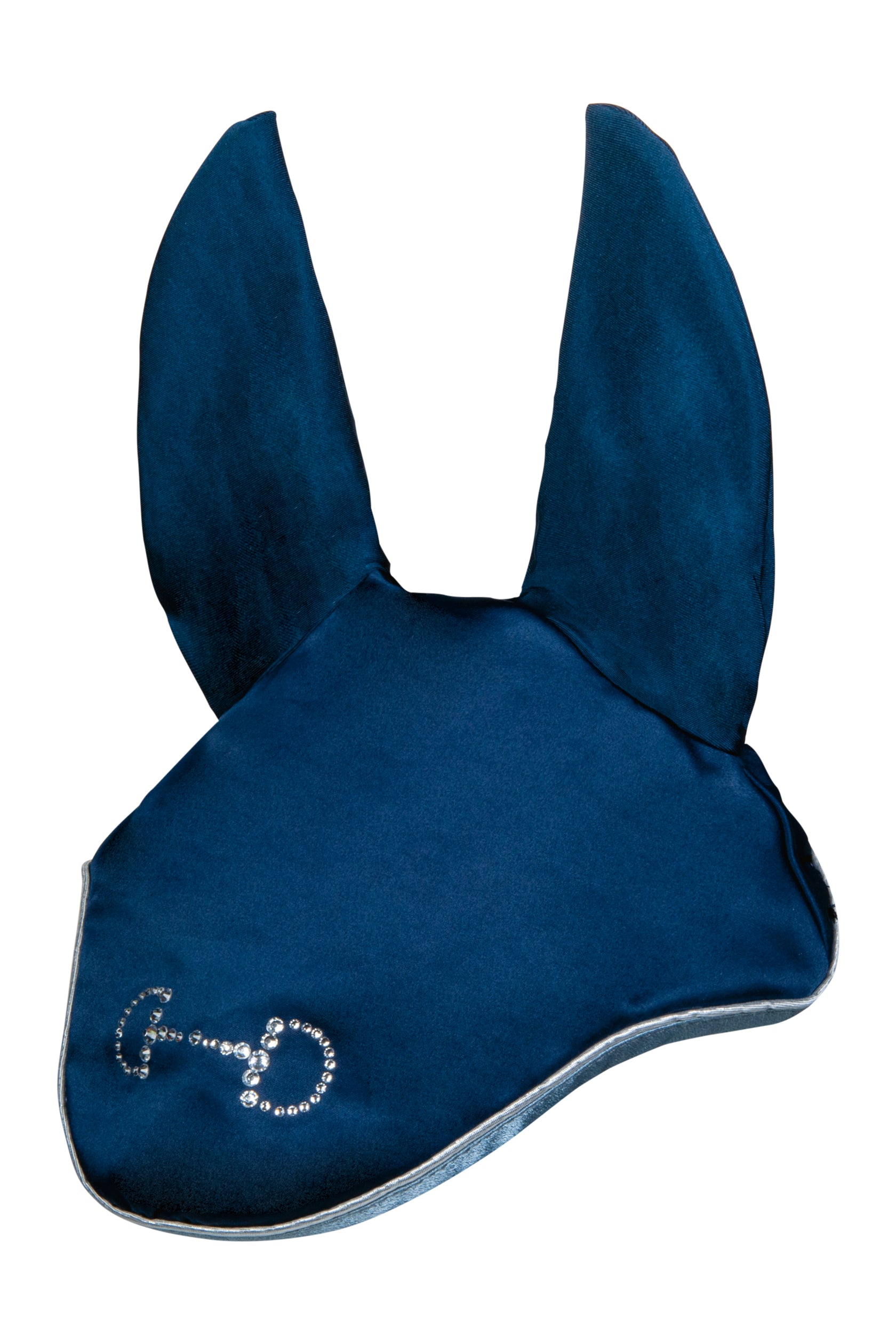Bonnet anti-mouches pour poneys et chevaux HKM Monaco marine