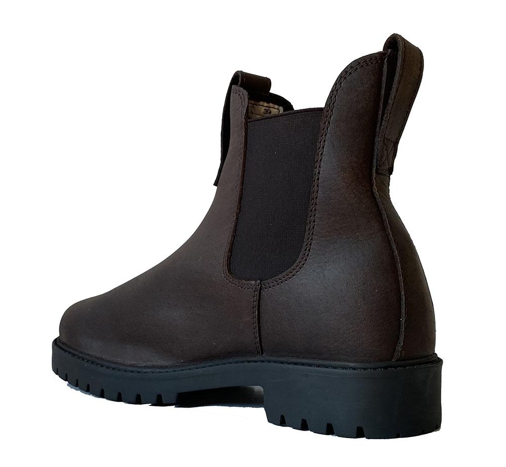 Boots d'équitation Flags&Cup Badia marron arrière