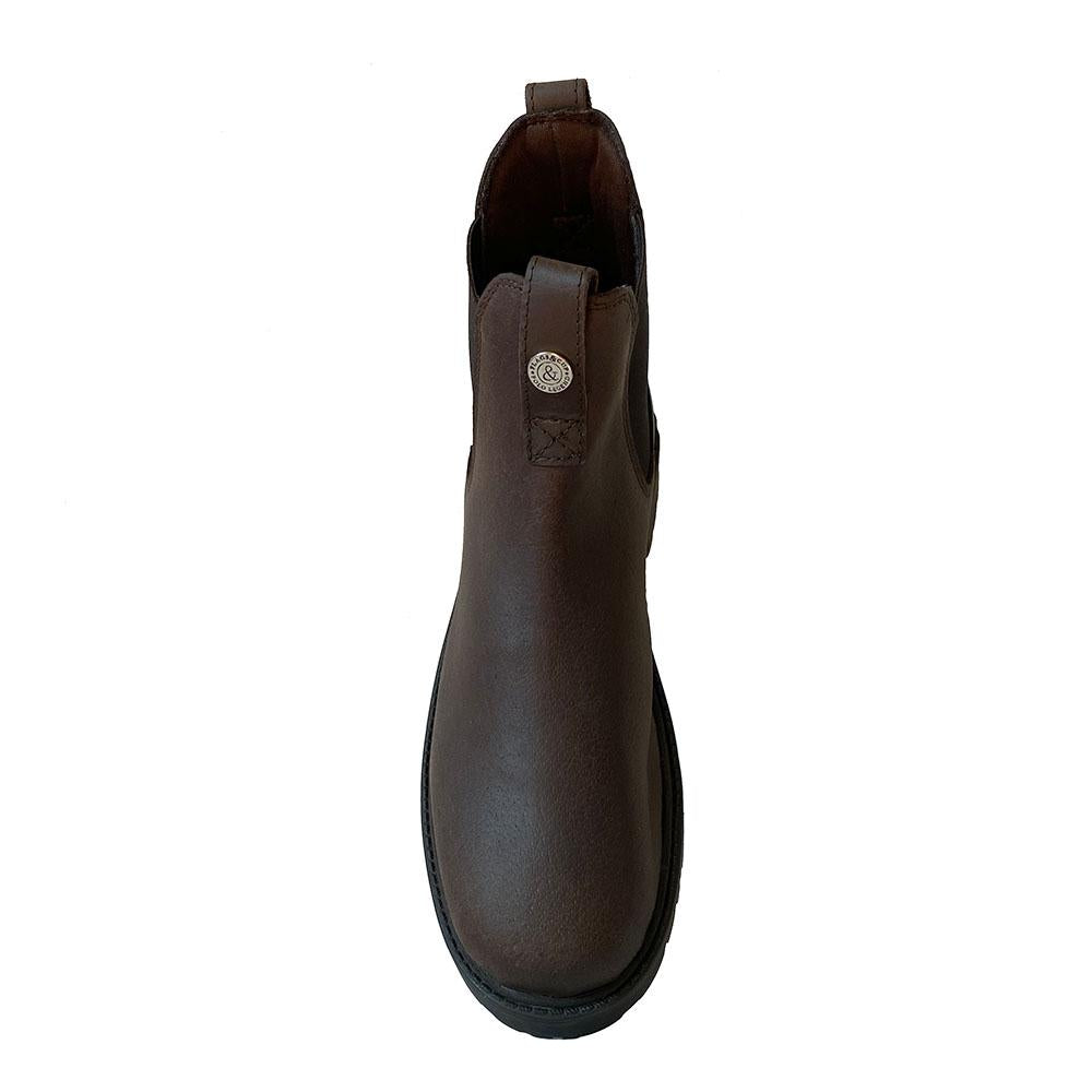 Boots d'équitation Flags&Cup Badia marron de face