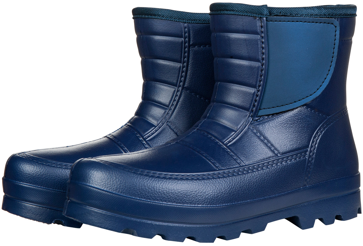 Boots fourrées imperméables pour cavalières HKM Snowflake marine