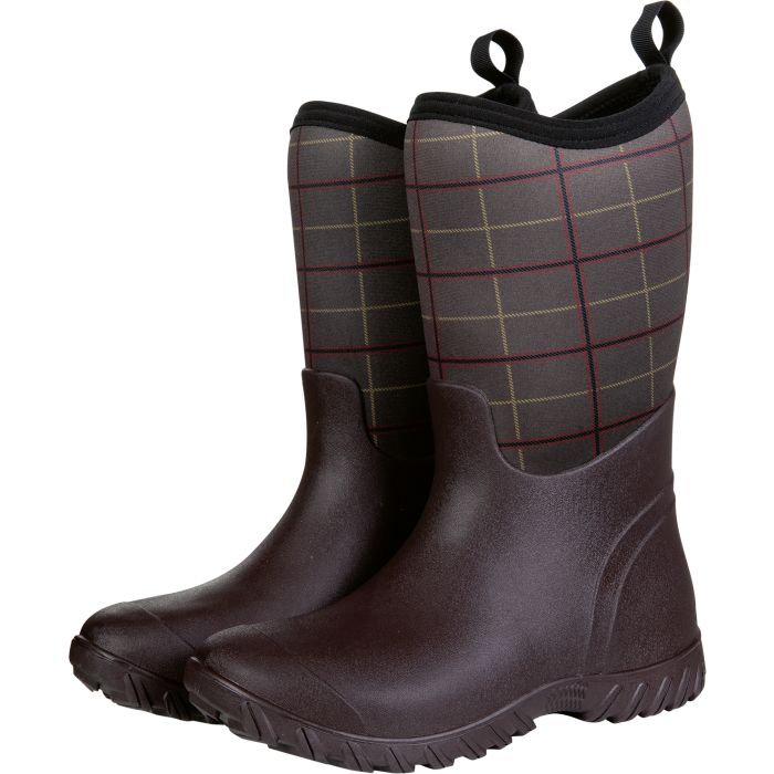 Boots imperméables doublées de softoprene HKM Thermo marron