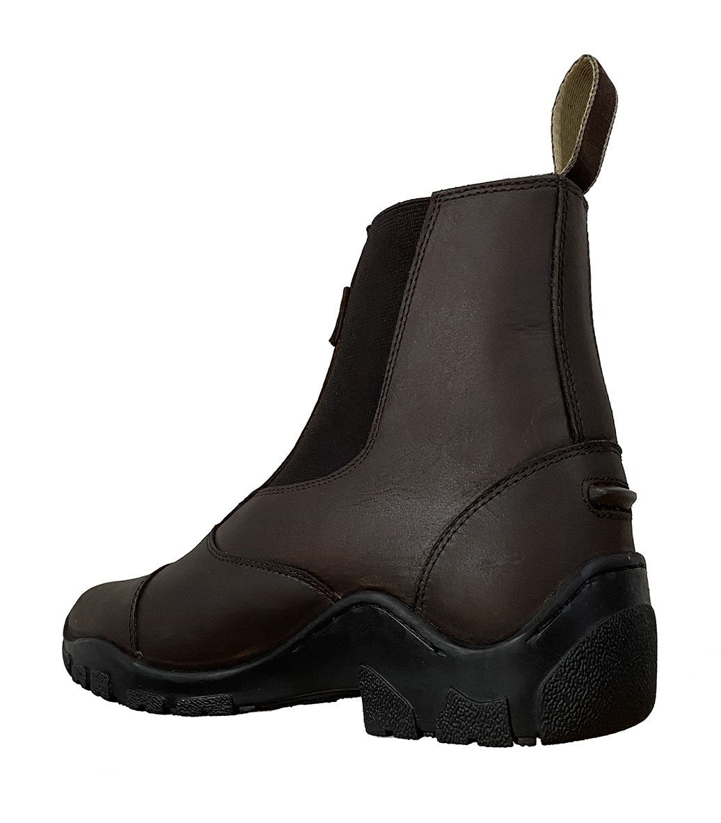 Arrière de la boots Privilège Equitation Bilbao marron
