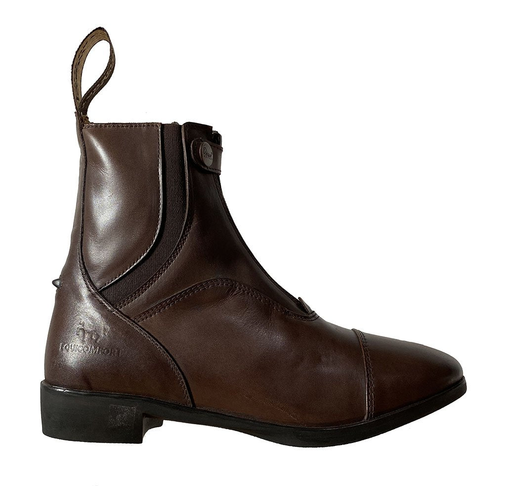 Boots Privilège Equitation Napoli marron de profil