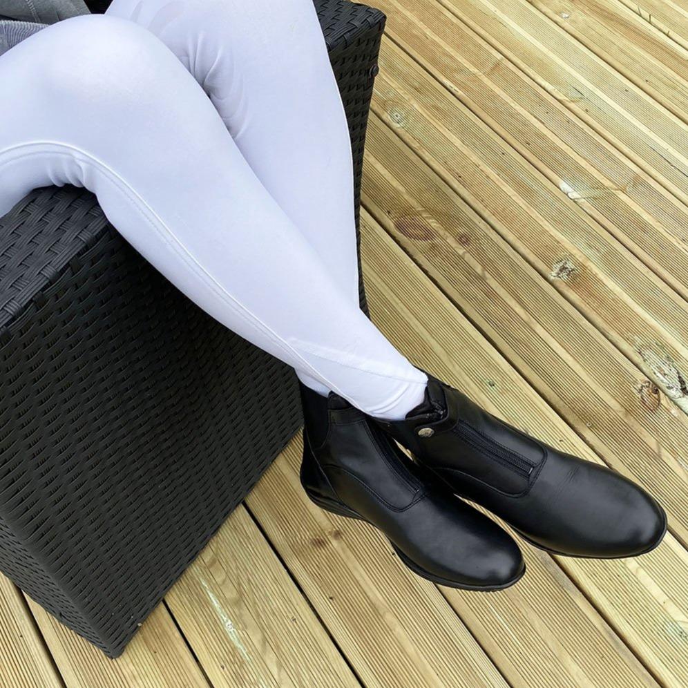 Boots Privilège Equitation Nola noires portées
