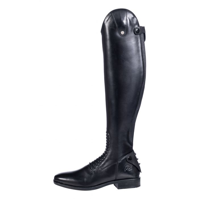 Bottes d'équitation pour femme du 35 au 47.5 cms de tour de mollet HKM Killarney noir