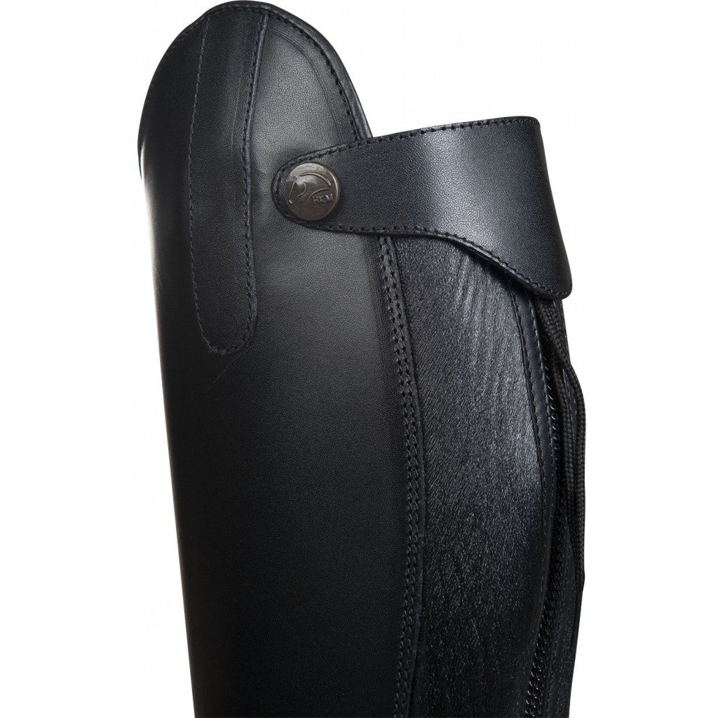 Bottes d'équitation en cuir lisse pour cavalières HKM Latinium Style