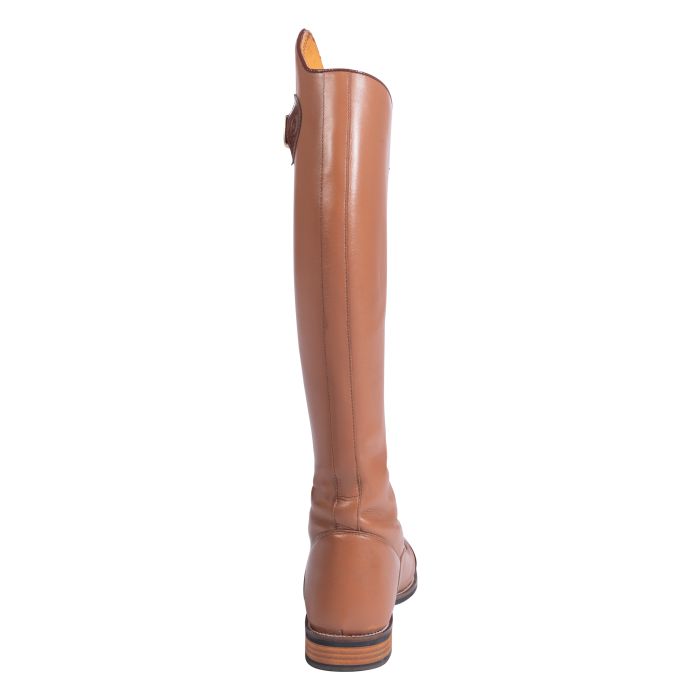 Bottes d'équitation pour femmes grandes tailles HKM Liano cognac