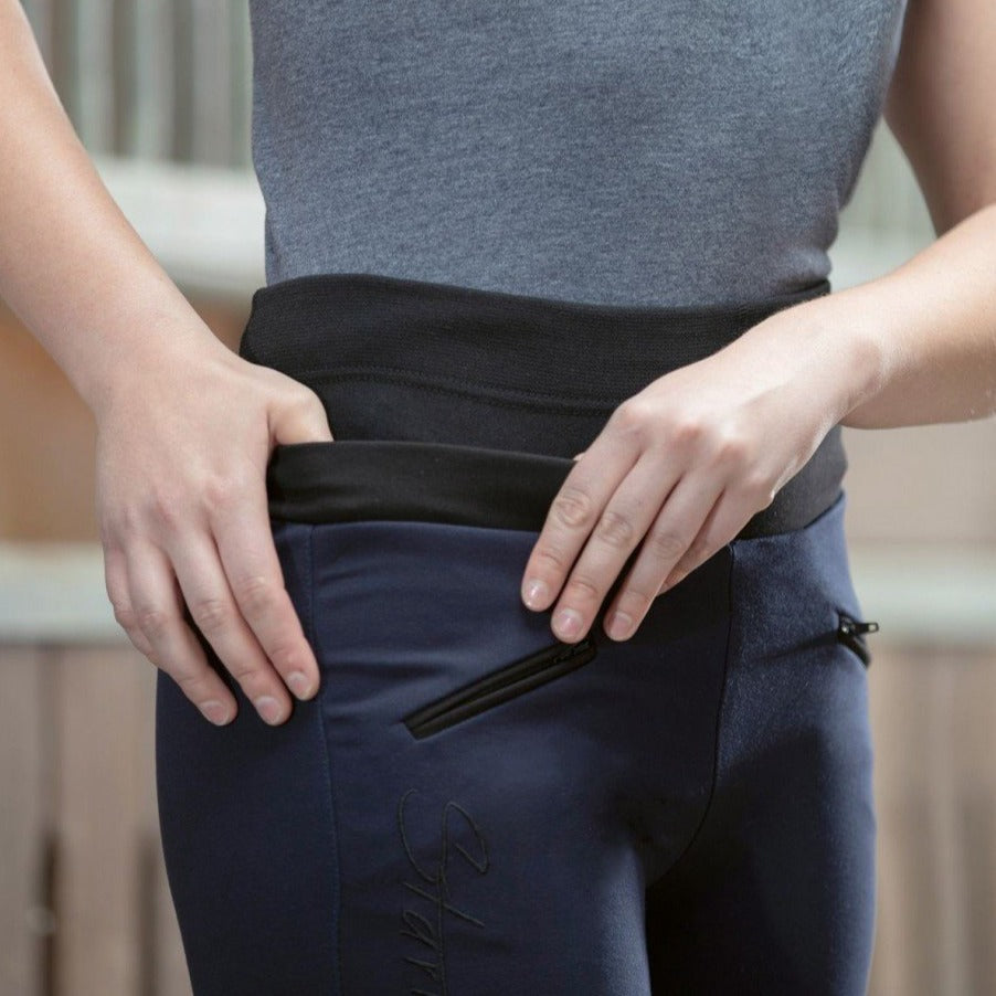 Caleçon long pour femme HKM à porter sous les pantalons et leggings d'équitation