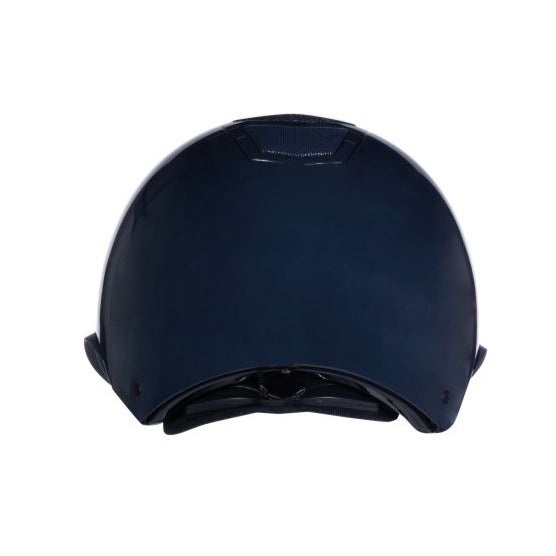 Casque d'équitation pour femmes du 53 au 61 cms HKM Shiny Diamond marine