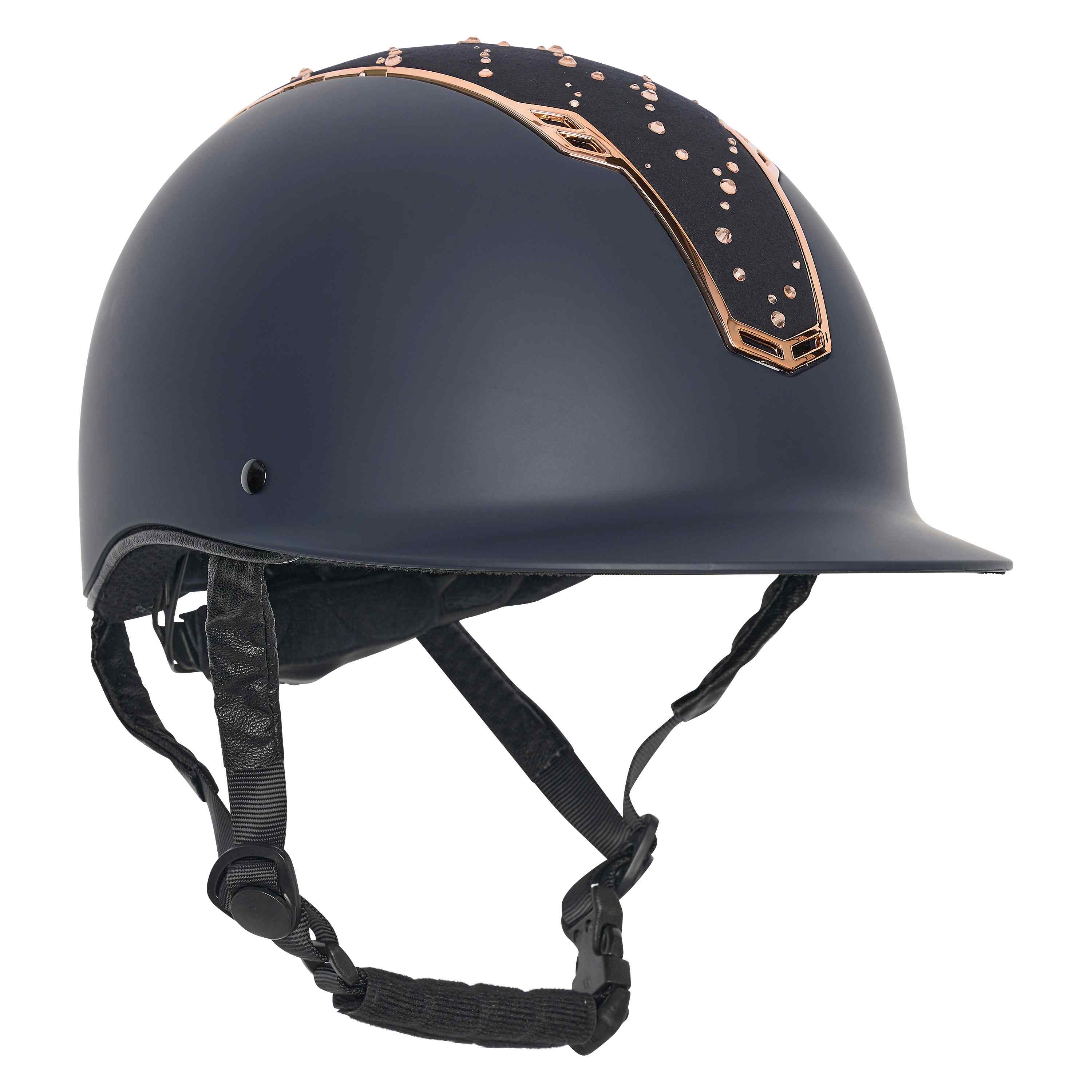 Casque d'équitation pour cavalières du 51 au 61 Imperial Riding Crystal marine