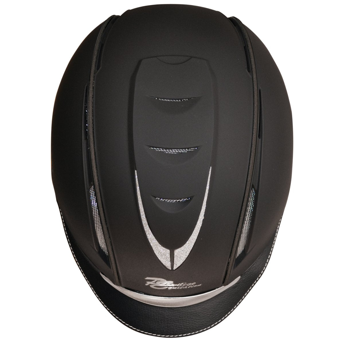 Casque Privilège Equitation Aerolight noir visière noire