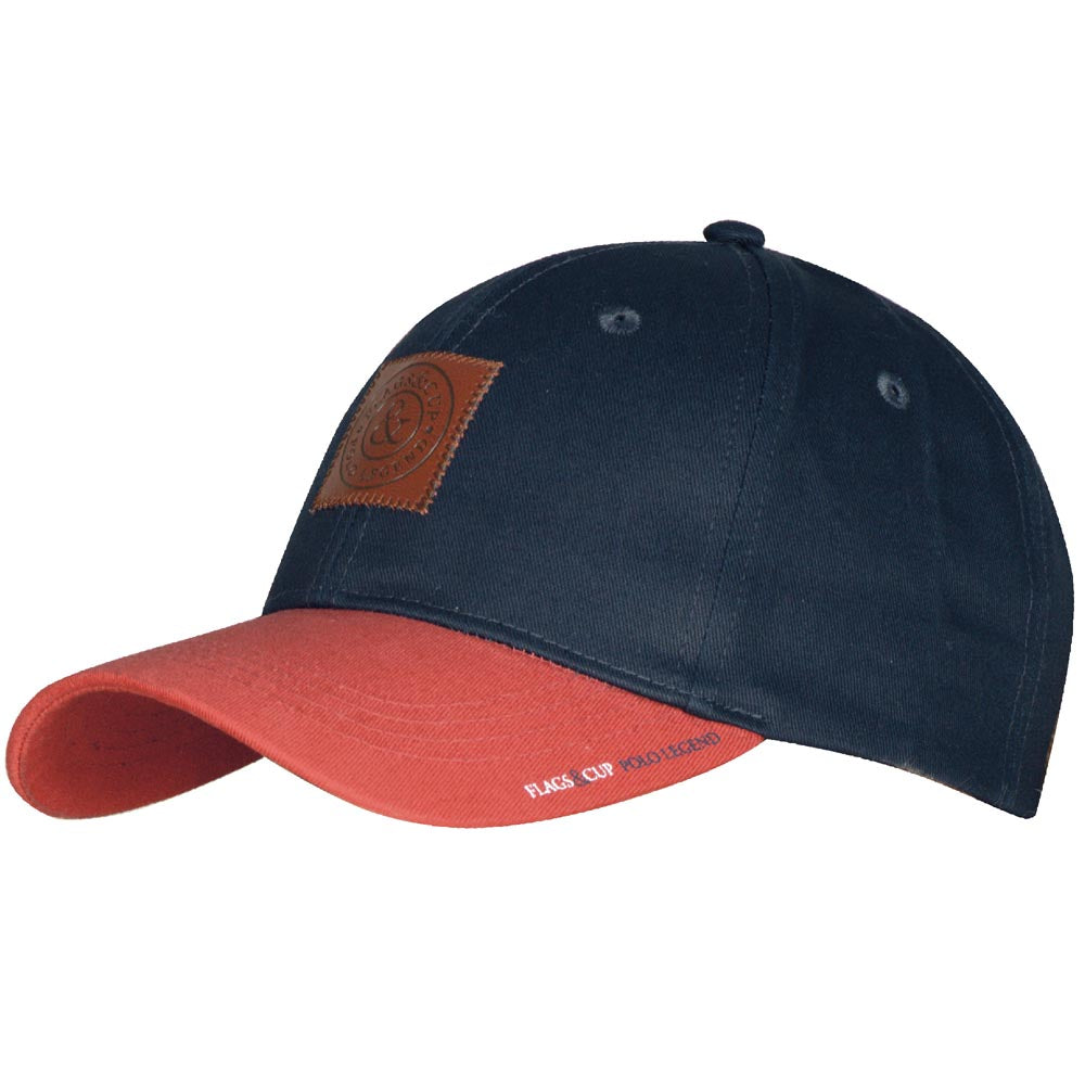Casquette pour les cavalières Flags&Cup Coro corail