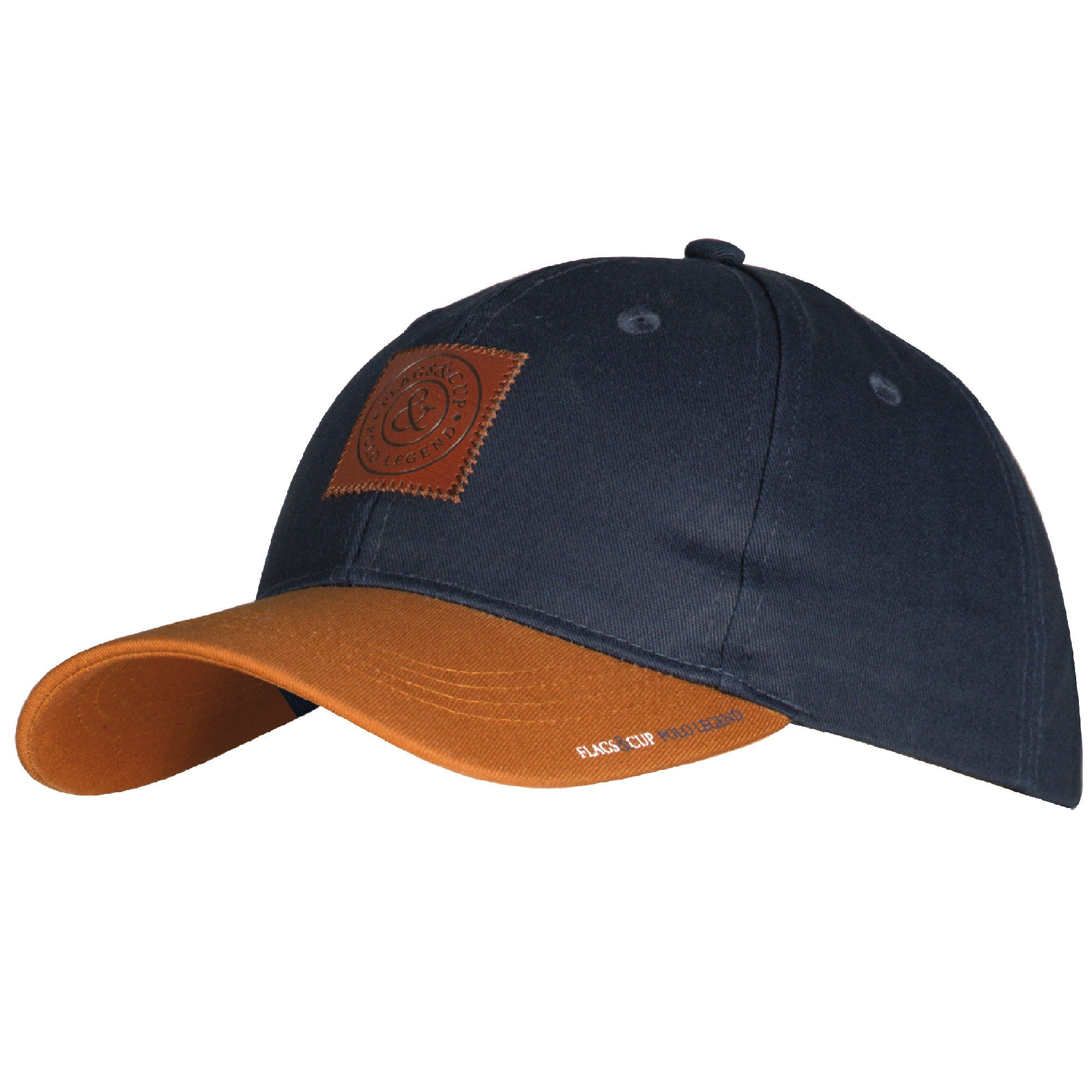 Casquette pour les cavalières Flags&Cup Coro ocre