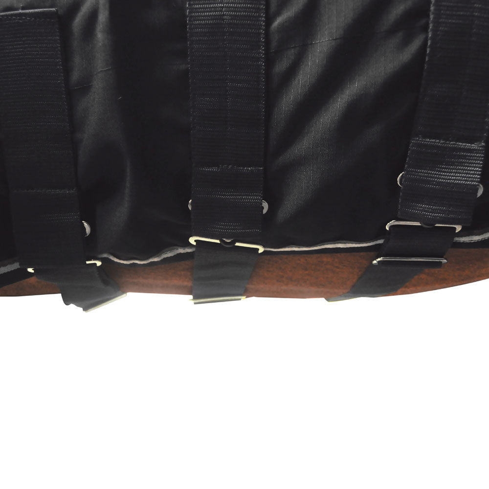 Sursangles droites réglables de la couverture de box pour poneys et chevaux Canter 0 gr