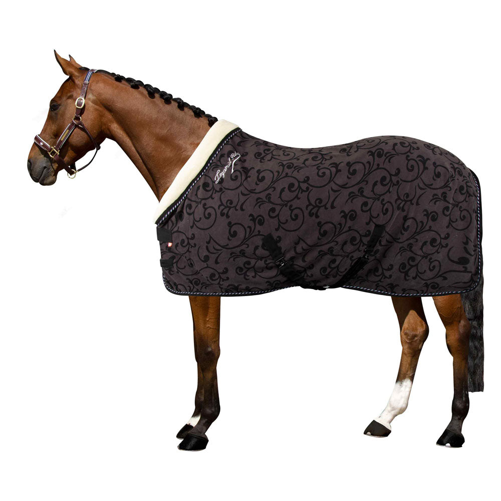 Chemise séchante polaire pour poneys et chevaux Imperial Riding Super Dry noir