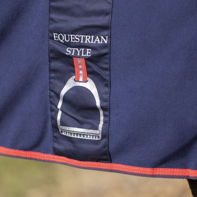 Chemise séchante polaire pour poneys et chevaux du 115 au 165 cms HKM Equine Sports détail