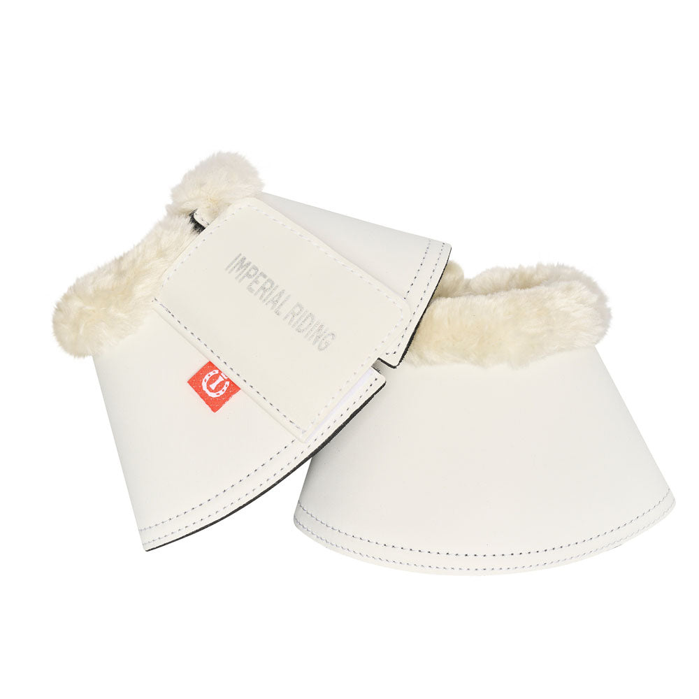 Cloches doublées de néoprène avec bordure mouton synthétique Imperial Riding Classic blanc