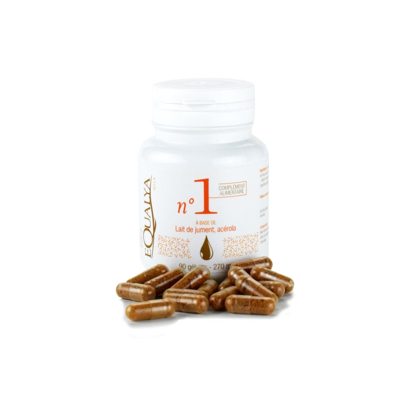 Compléments alimentaires Equalya au lait de jument 100% français et bio n°1 avec Acerola