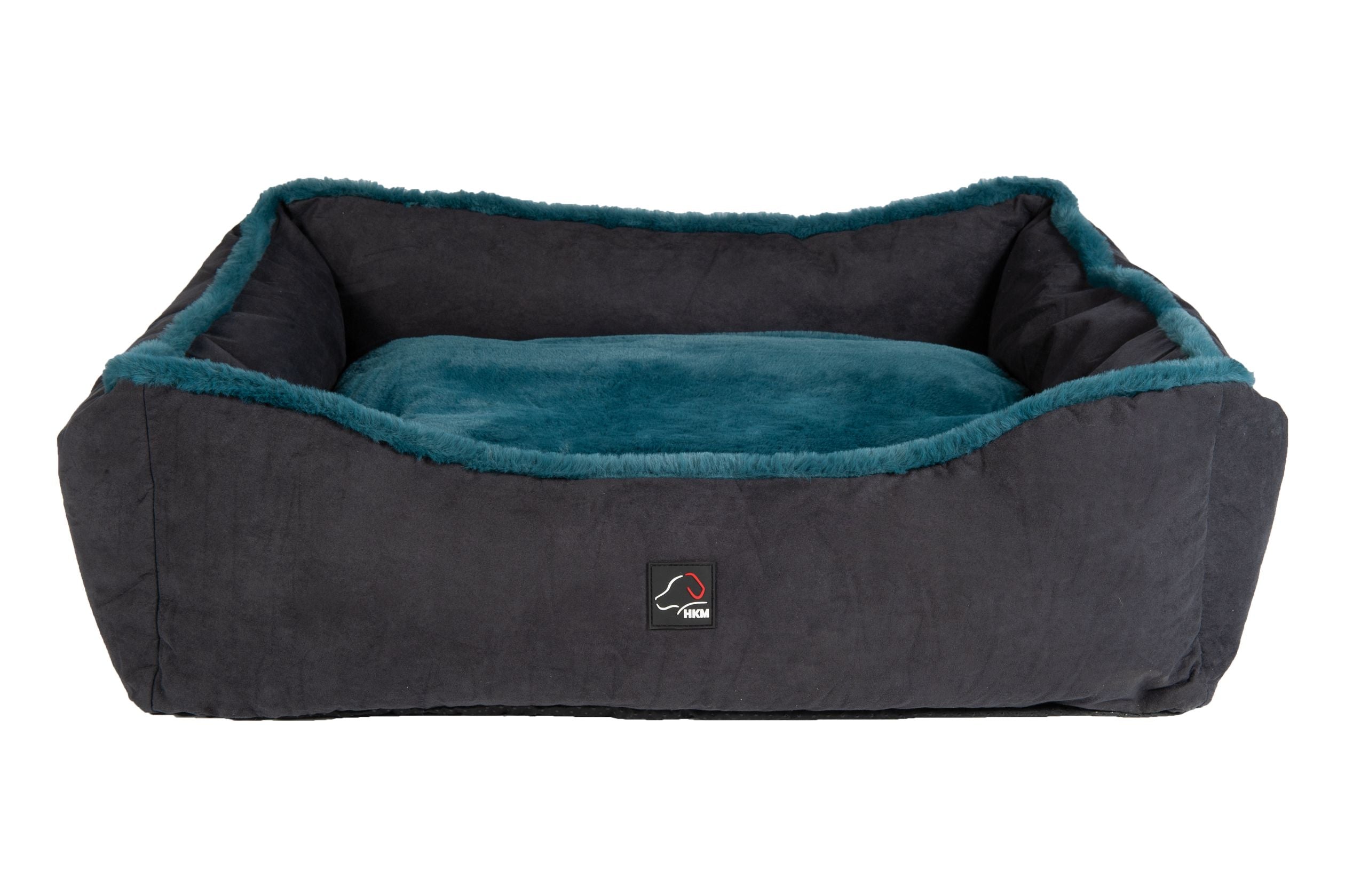 Coussin pour chien HKM Anam Cara marine et bleu pétrole