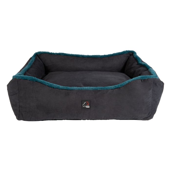 Coussin pour chien HKM Anam Cara marine et bleu pétrole