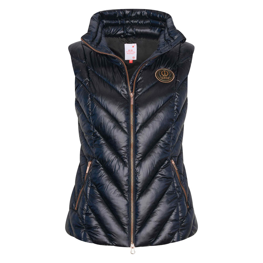 Doudoune matelassée sans manches pour adolescentes et femmes Imperial Riding Cosmic Rider marine