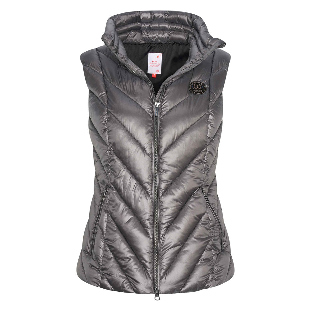 Doudoune matelassée sans manches pour adolescentes et femmes Imperial Riding Cosmic Rider gris
