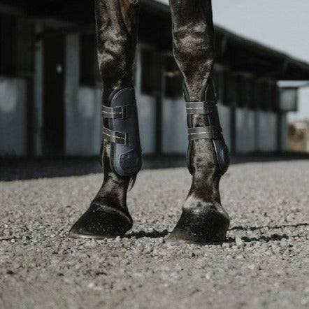 Ensemble guêtres et protège-boulets pour poneys et chevaux Equithème French Touch