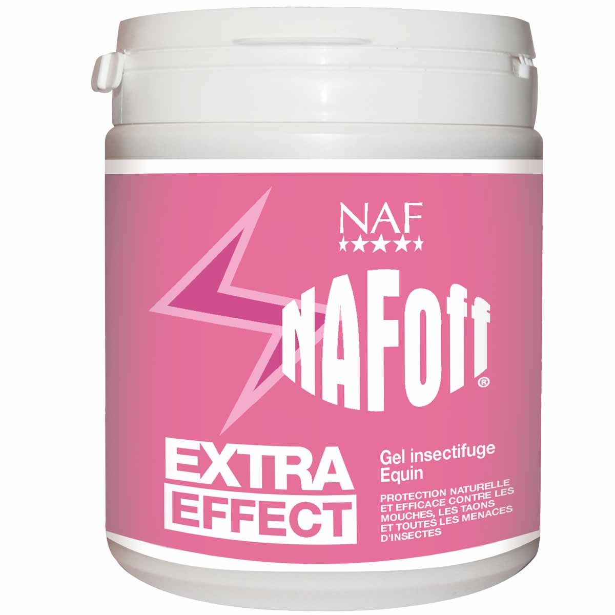 Gel anti-mouches pour poneys et chevaux Naf Extra Effect