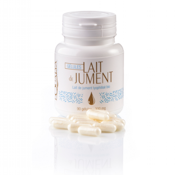 Lait de jument lyophilisé Equalya 100% français et bio en gélules