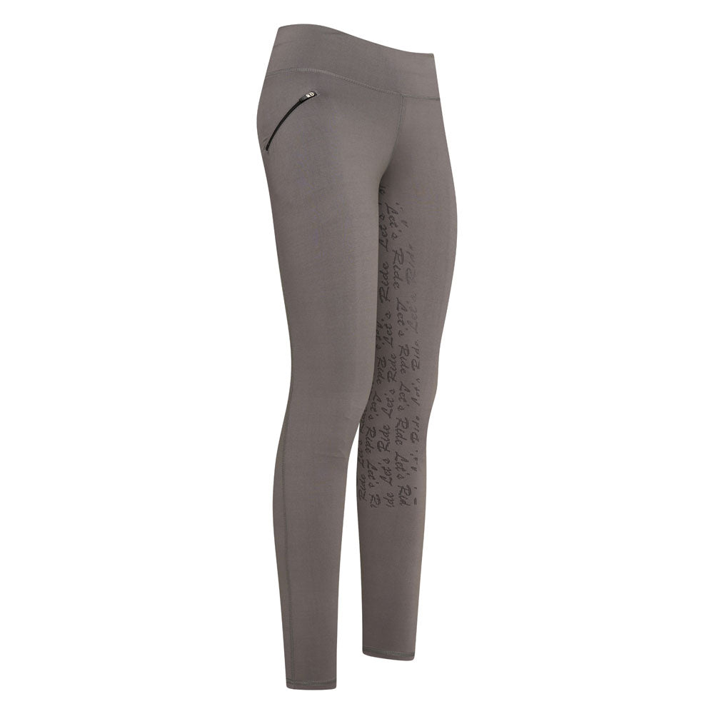 Legging d'équitation pour femmes du 32 au 46 Easy Rider Dietse full grip taupe