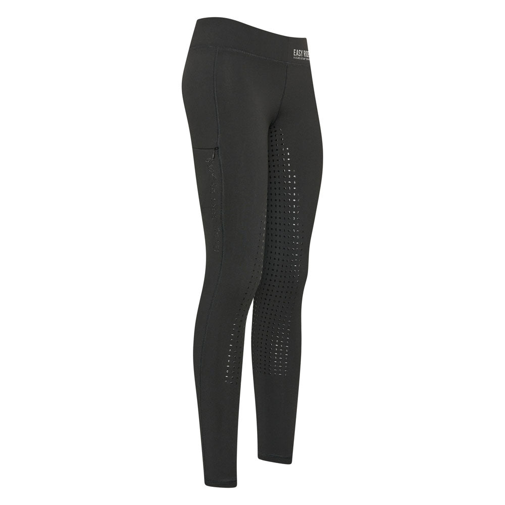 Legging d'équitation pour femme du 32 au 46 Easy Rider Lana full grip noir