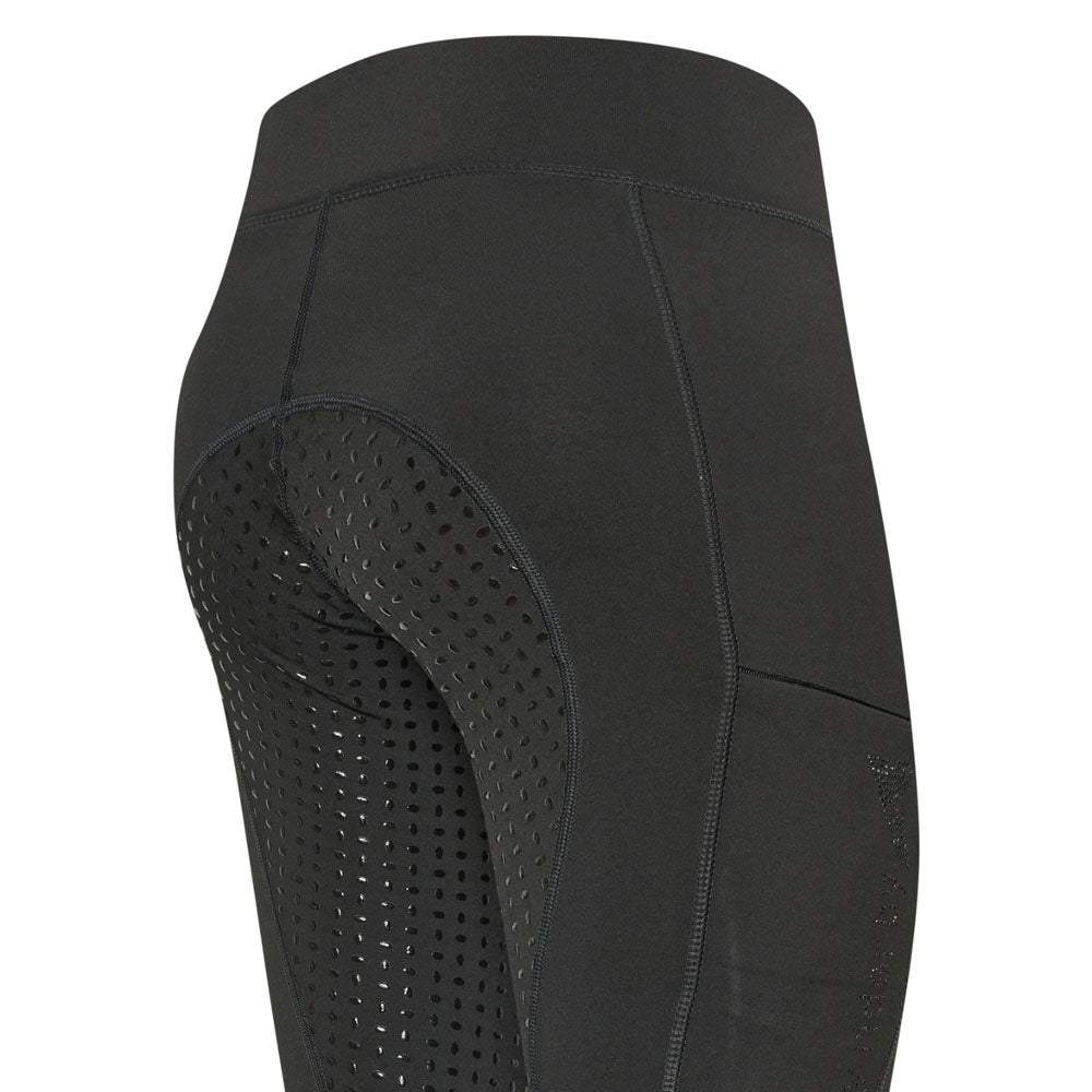 Legging d'équitation pour femme du 32 au 46 Easy Rider Lana full grip noir