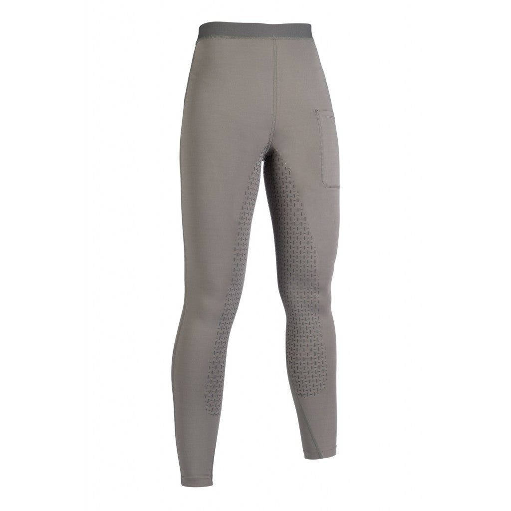 Legging équitation femme du 32 au 46 HKM Flow full grip beige