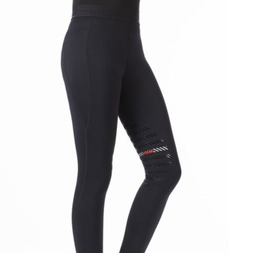 Legging équitation femme du 32 au 46/48 HKM Sports noir
