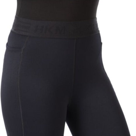 Legging équitation femme du 32 au 46/48 HKM Sports noir