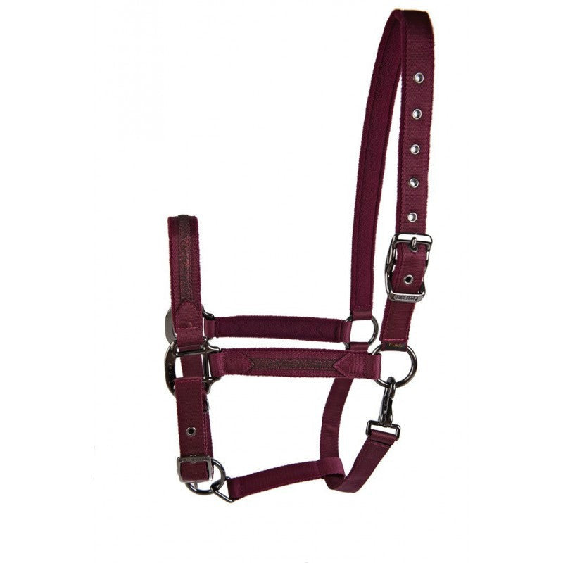 Licol pour chevaux Lami-Cell Sparkling bordeaux