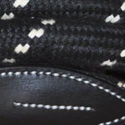 Licol pour poneys et chevaux Canter Corde cuir noir corde noir
