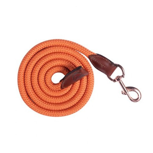 Longe pour poneys et chevaux HKM Edinburgh orange