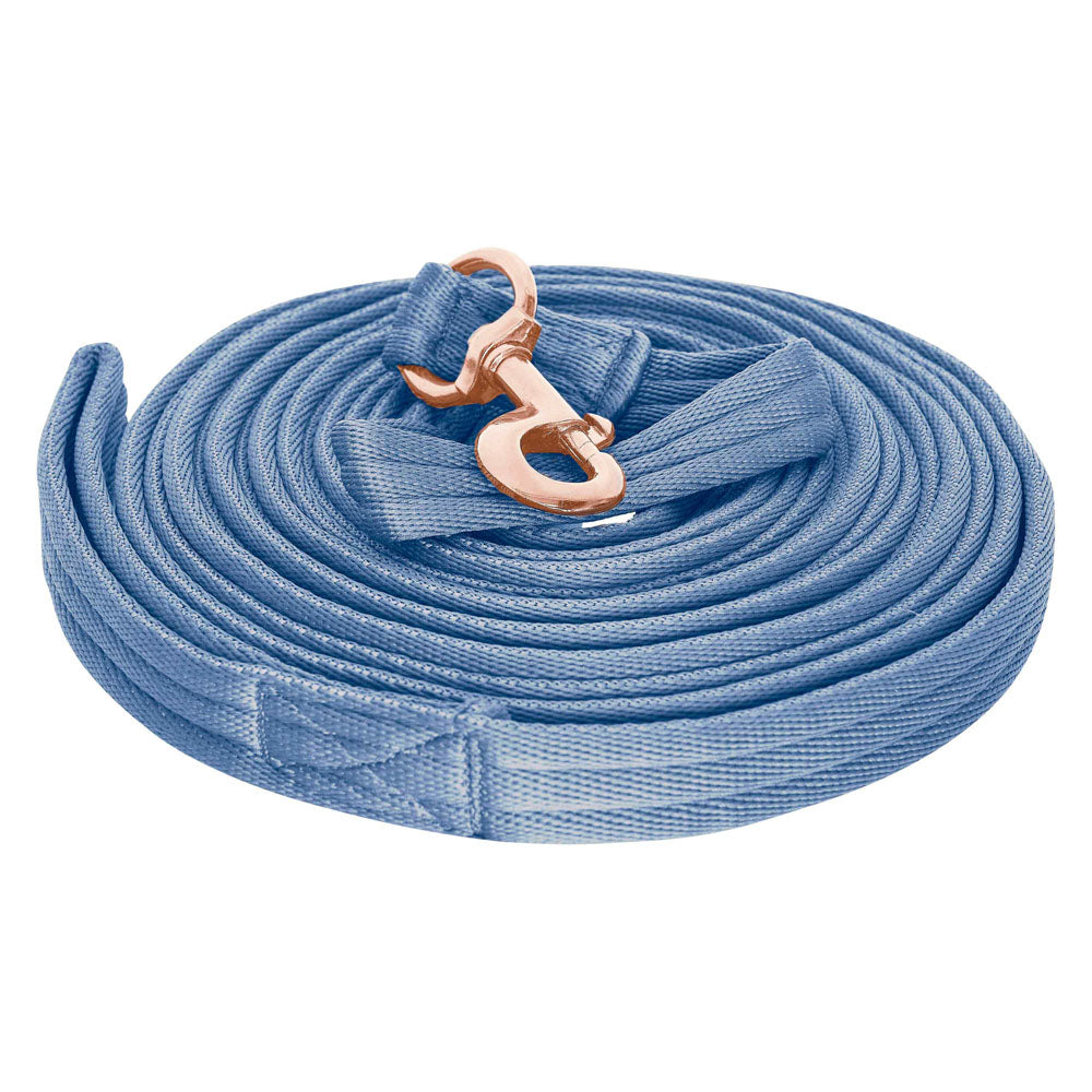 Longe de travail pour poneys et chevaux Imperial Riding bleu