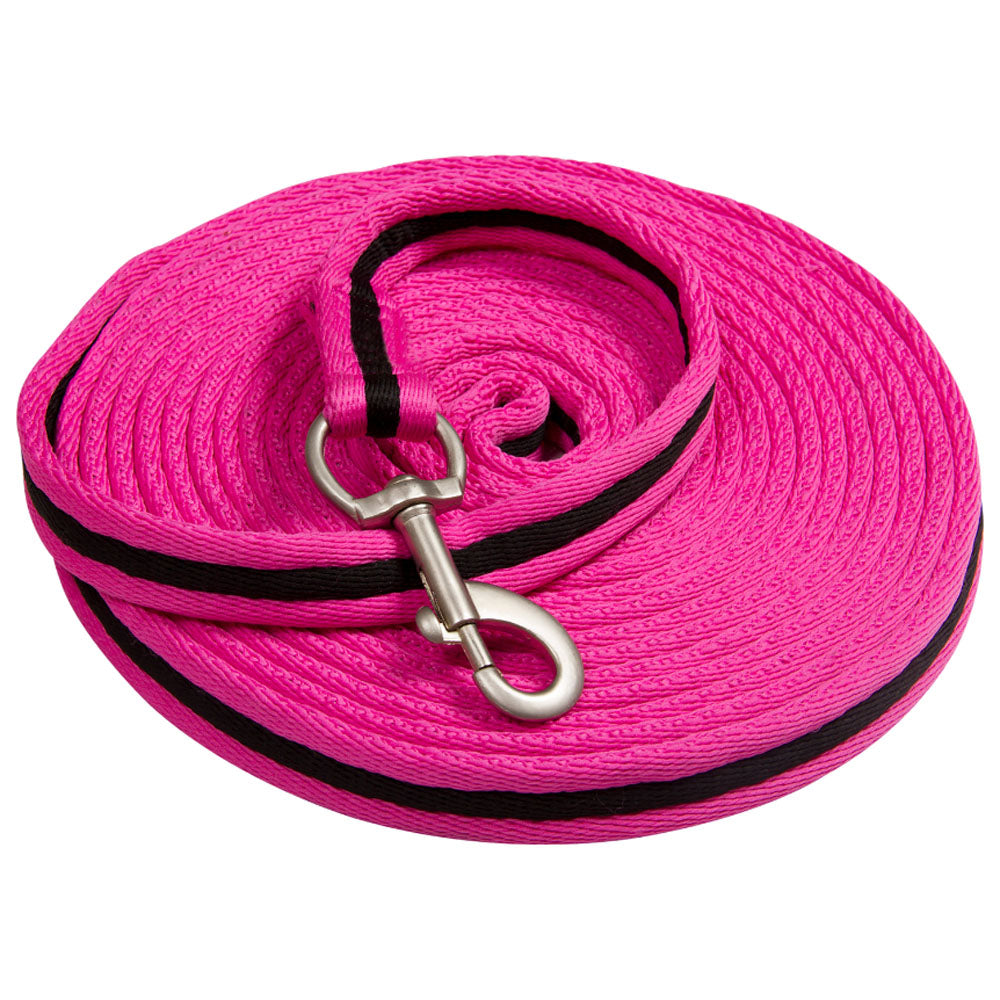 Longe de travail pour poneys et chevaux Imperial Riding fuchsia