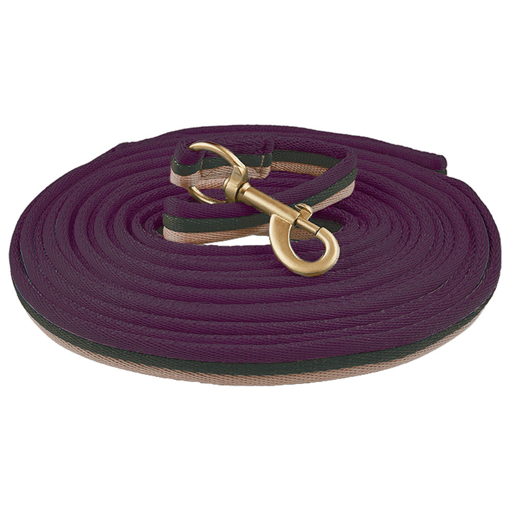 Longe de travail pour poneys et chevaux Imperial Riding prune