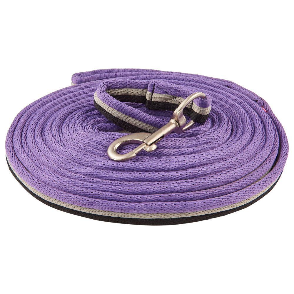 Longe de travail pour poneys et chevaux Imperial Riding violet