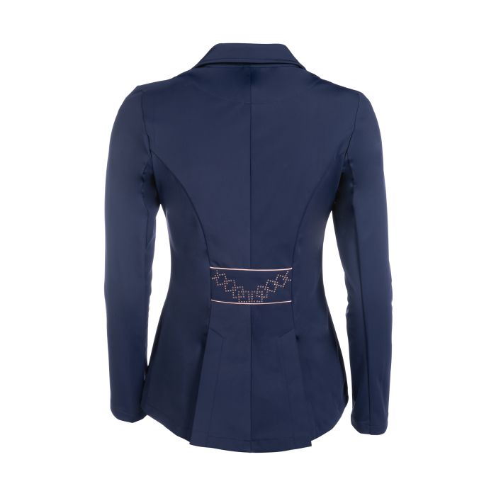 Mini frac de dressage pour cavalières du 34 au 48 HKM Audrey marine vue arrière