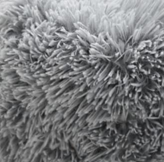 Coussin pour chien HKM Fluffy gris clair