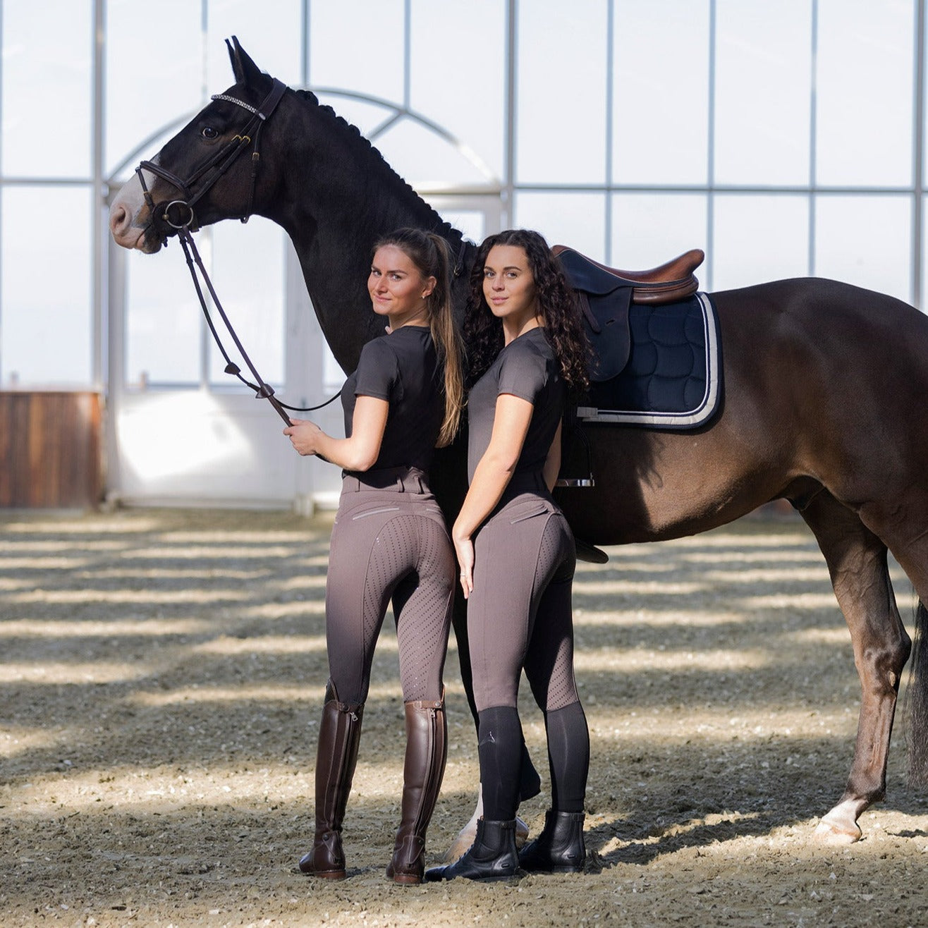 Pantalon d'équitation pour femmes du 32 au 46 Easy Rider Sera full grip
