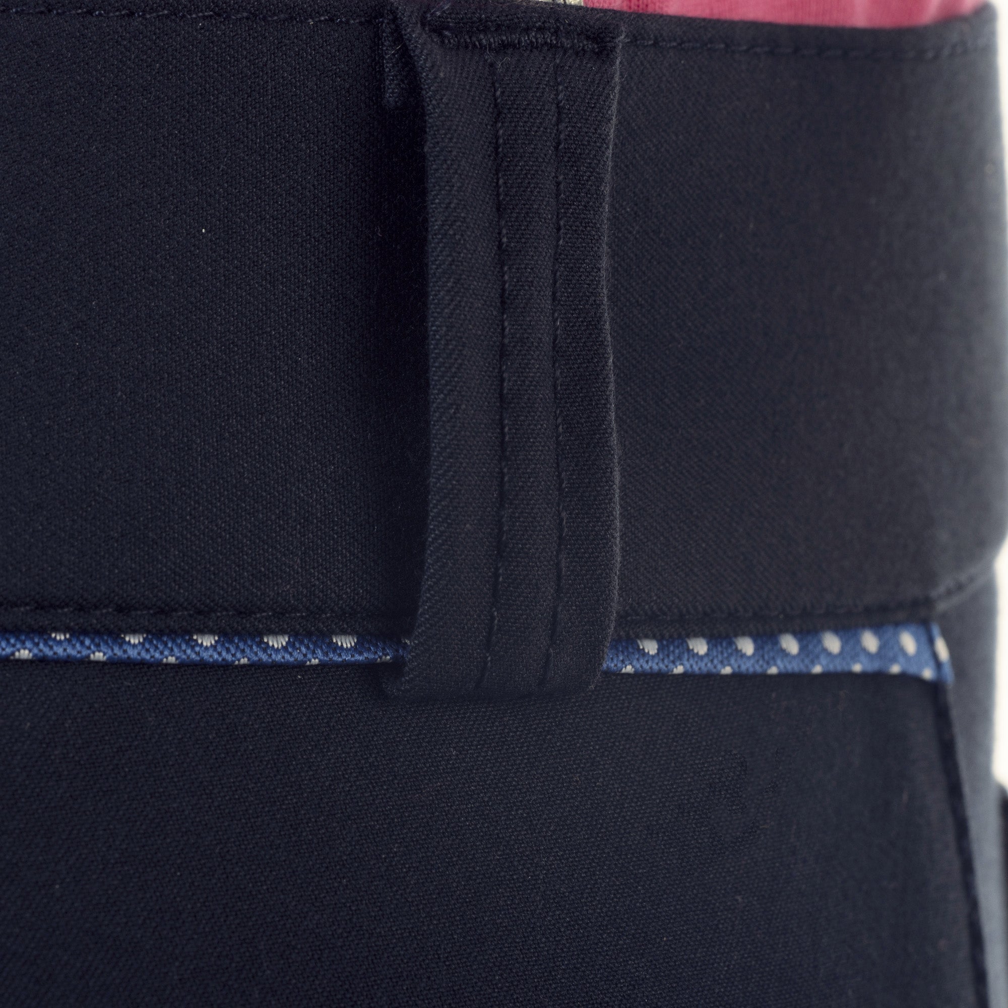 Pantalon d'équitation pour femmes du 34 au 42 Flags and Cup Maria marine détail