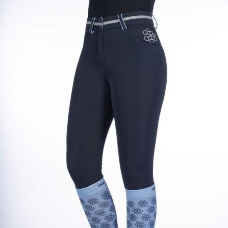 Pantalon d'équitation pour femme du 34 au 48 HKM Bloomsbury fond belmtex