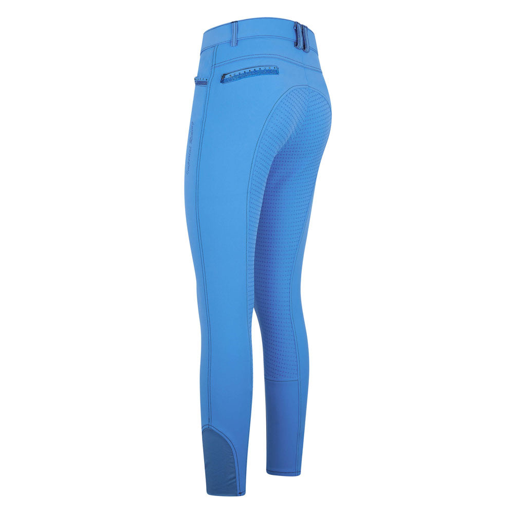 Pantalon d'équitation pour femmes du 30 au 46 Imperial Riding Capone full grip bleu
